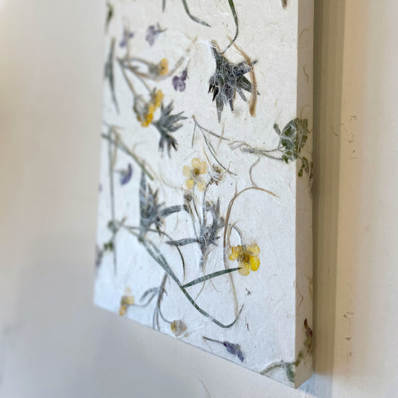 Art Panel 長方形 (45cmx20cm) お花 ④