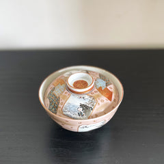 淡桃 蓋碗